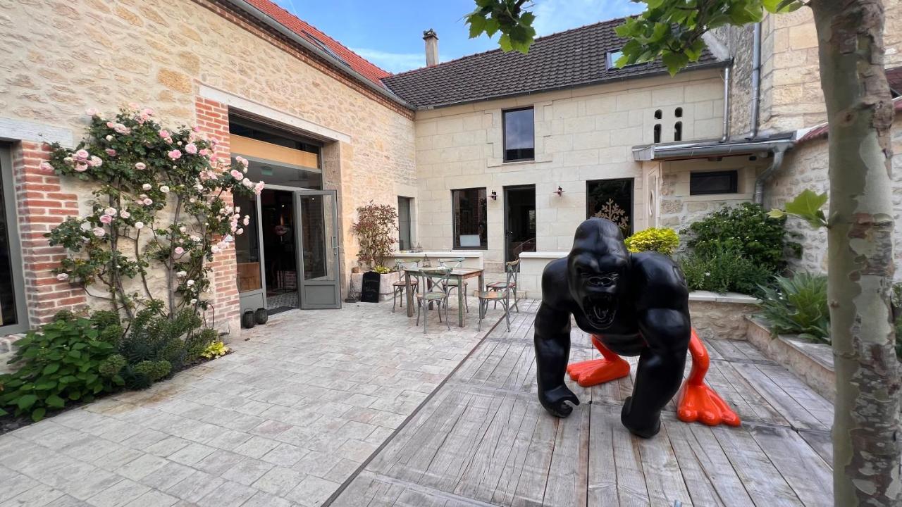 L'Artelier Dans Ma Cour Bed & Breakfast Hermonville Екстериор снимка